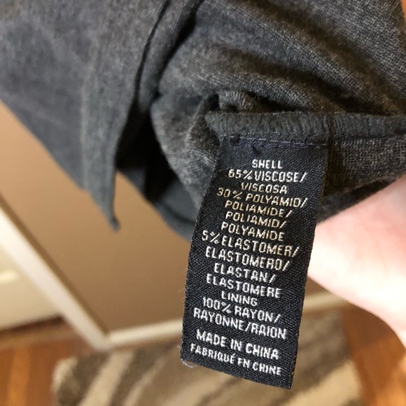 Tibi New York Flap Front Pocket Asymetrical Hem Short Sleeve Tunic Dress Small - Picture 9 of 9